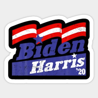 Biden Harris 2020 President Vice Pres Distressed Joe Kamala T Shirt Sticker